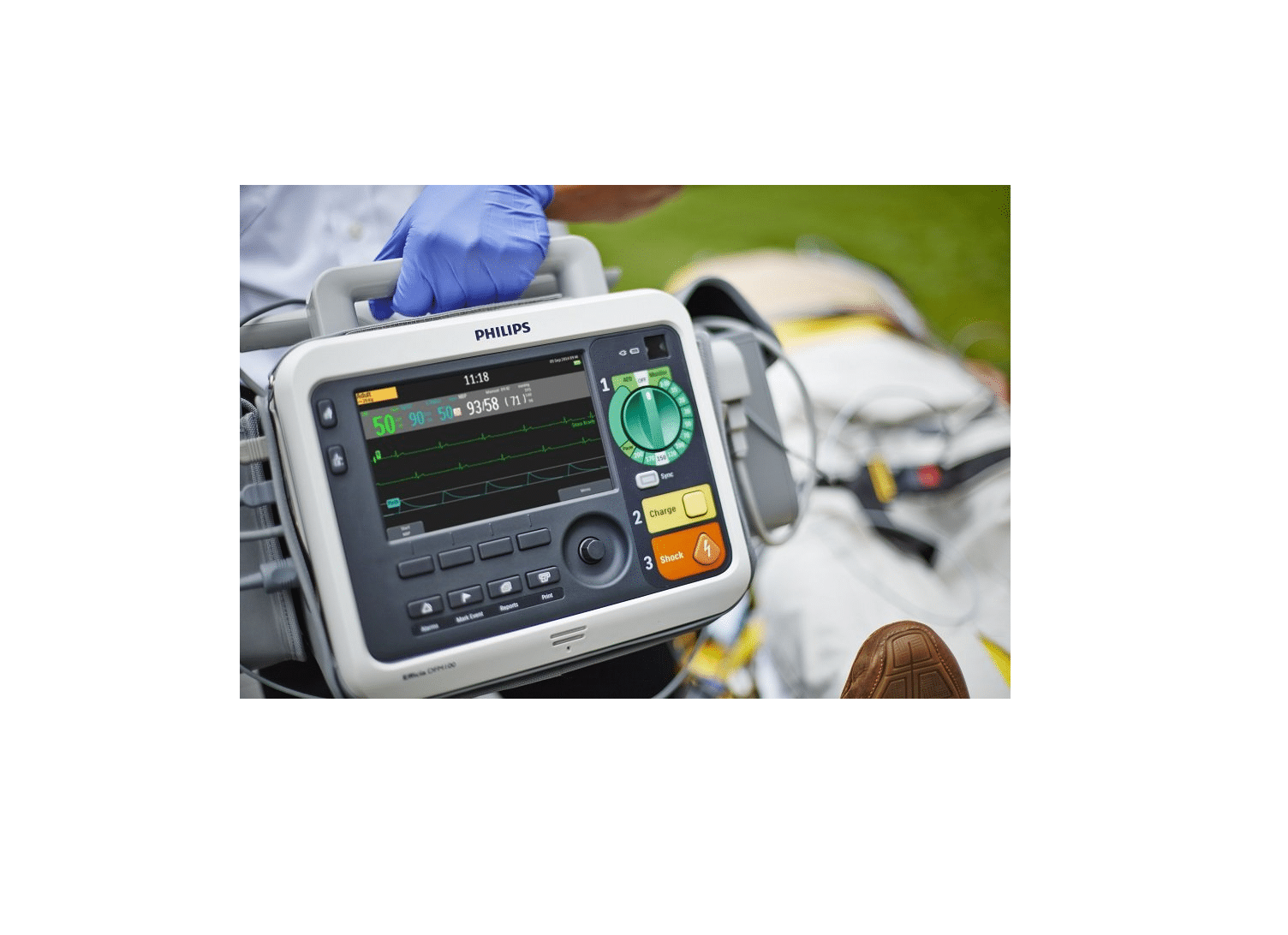 Défibrillateur moniteur Philips DFM100