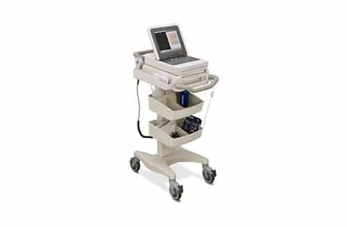 Electrocardiographe Philips TC50 sur son support