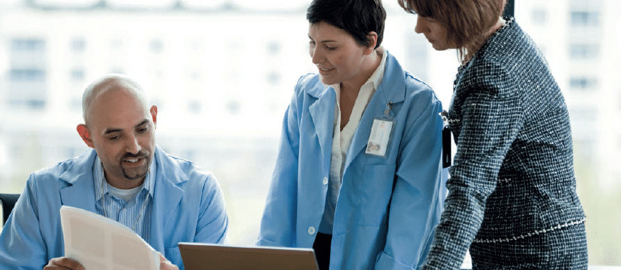 Personnel médical en formation