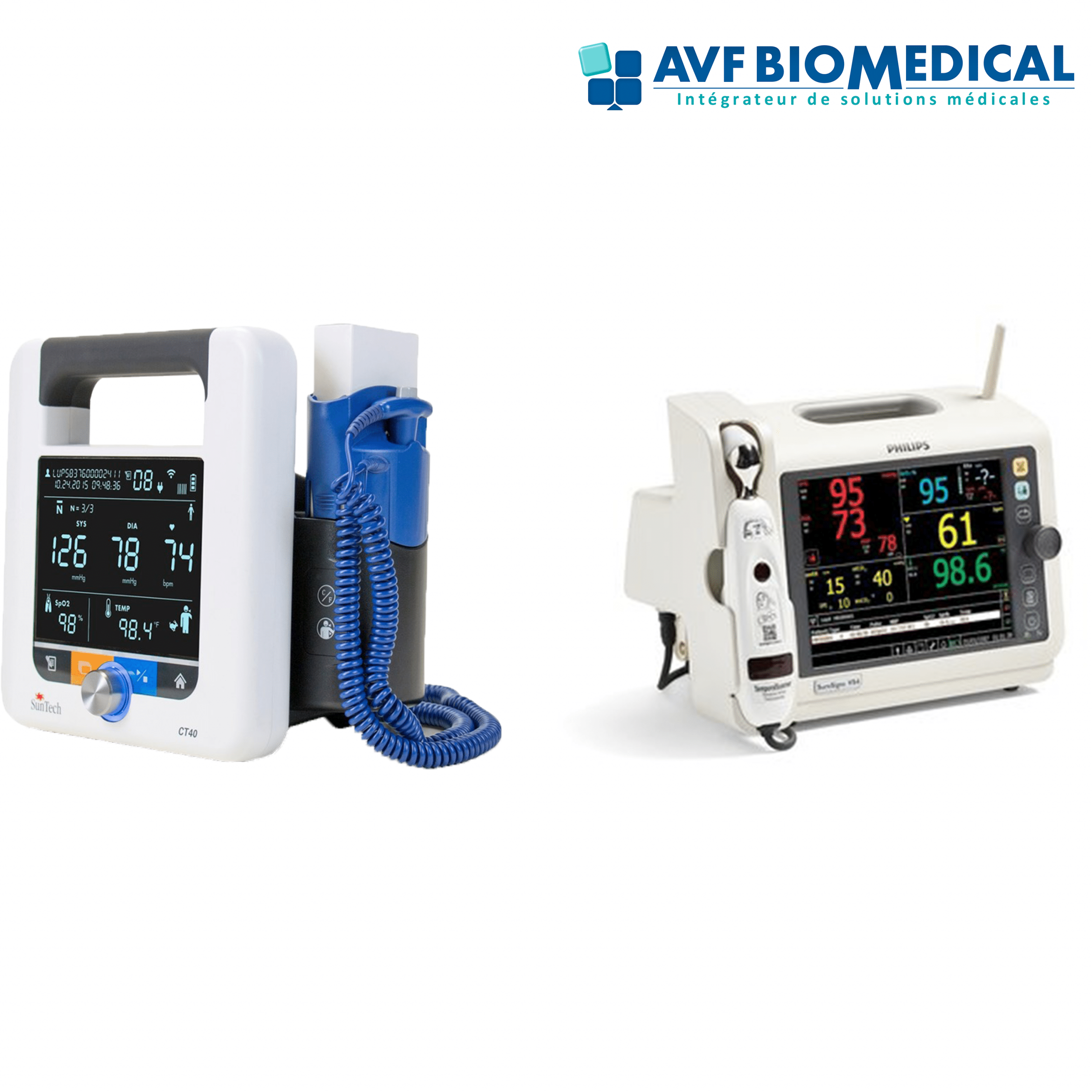Gamme de moniteurs AVF Biomedical